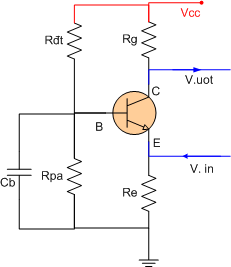 Transistor mắc theo kiều B chung
