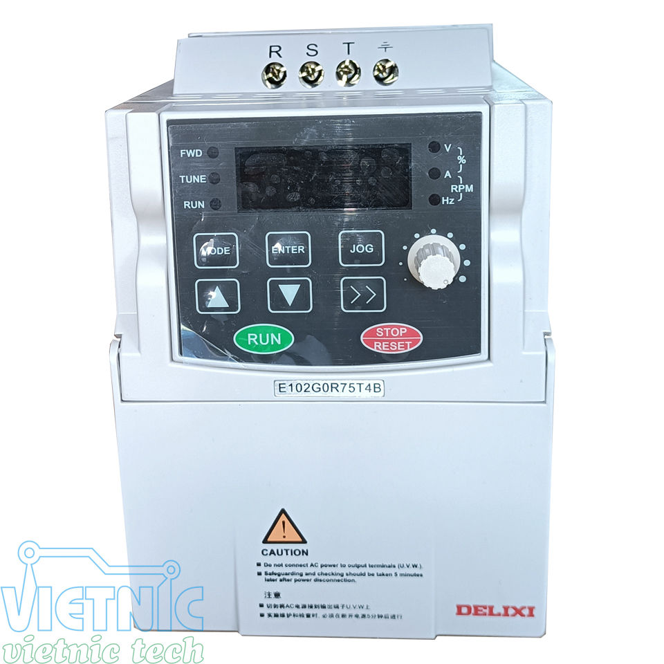 Biến tần Delixi 1HP 3 pha