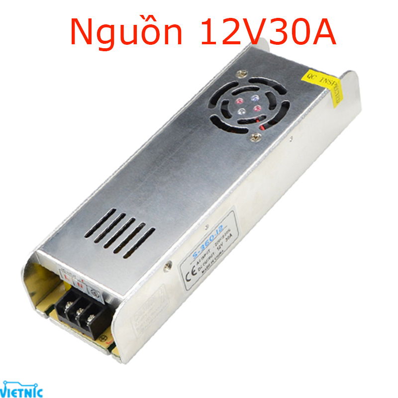 Nguồn LED 12V 30A