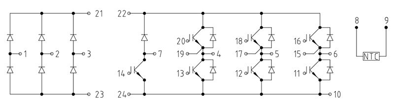 Sơ đồ nguyên lý FP12R12KT3