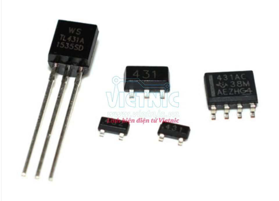 TL431A TL431ACDR TL432 TL431CLP KA431AZ 431AC | www.vietnic.vn