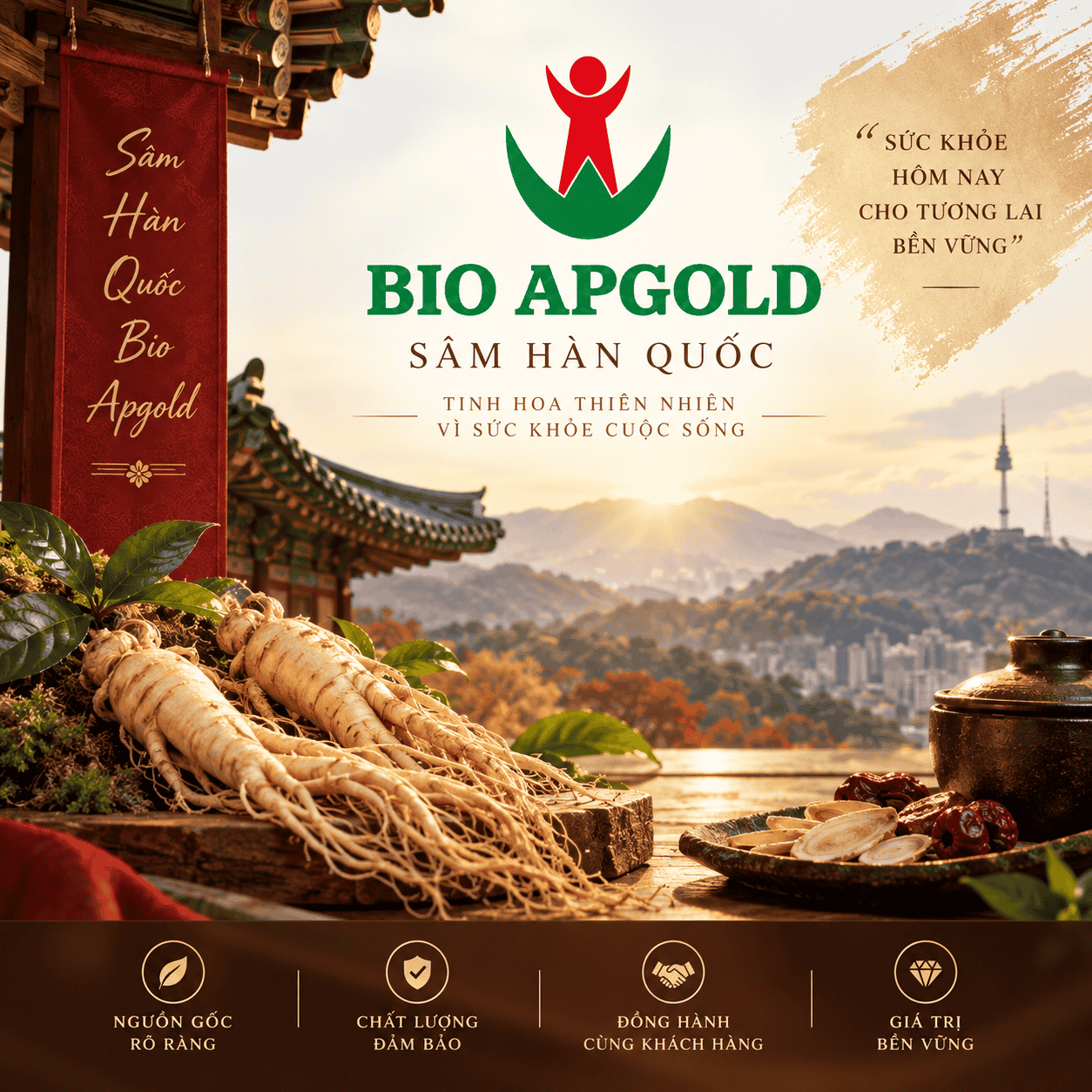 Hồng Sâm Hàn Quốc Bio Apgold