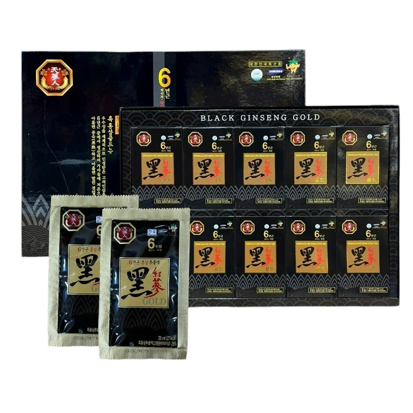 cao hắc sâm hàn quốc hộp 60 gói - Bio apgold