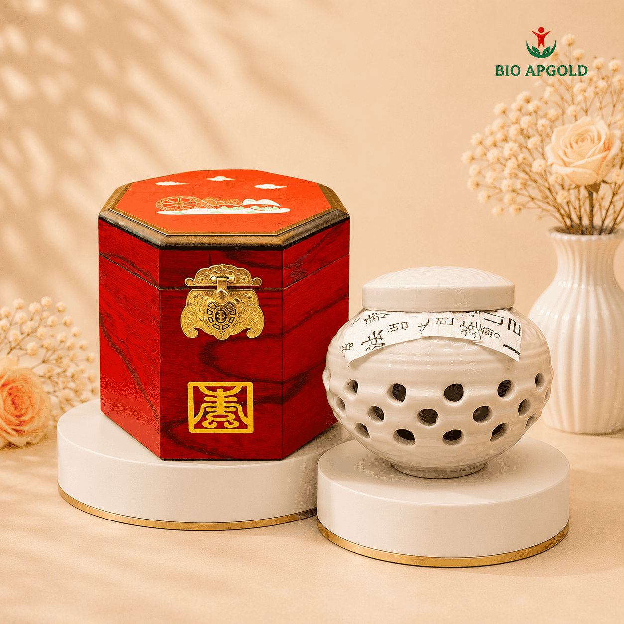 cao hồng sâm hoàng hậu hộp 500g bio apgold