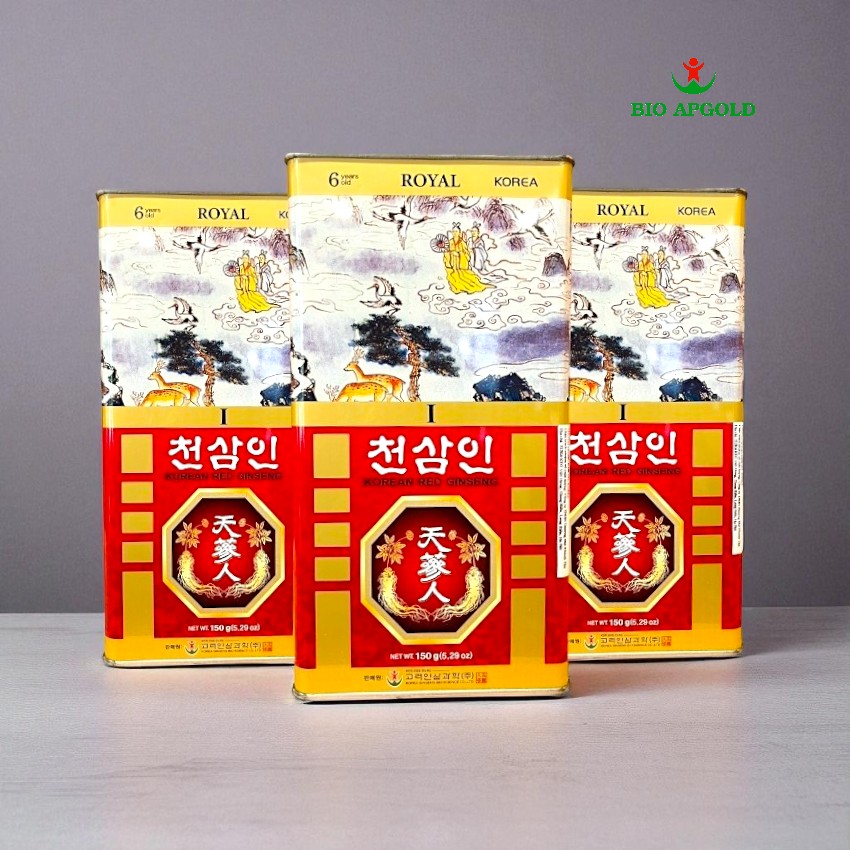 sâm củ khô 6 năm tuổi hộp 150g wooshin hàn quốc