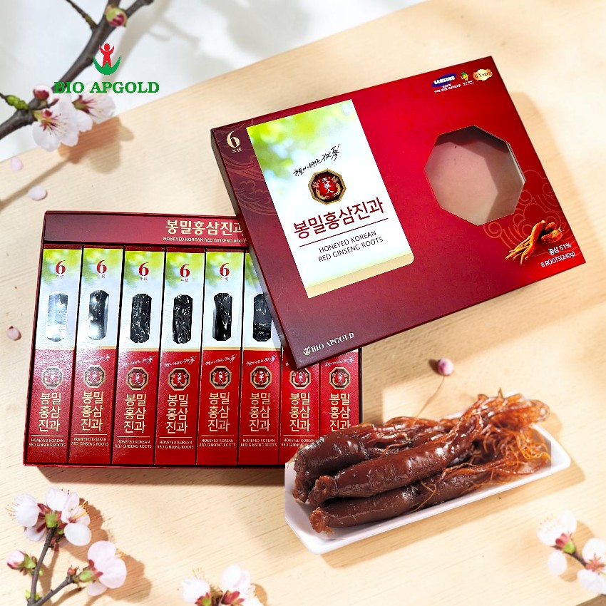 Hồng sâm củ tẩm mật ong hàn quốc