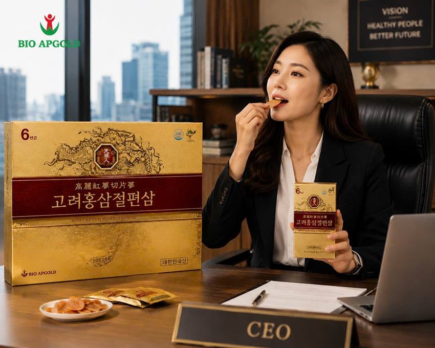 Hồng Sâm cắt lát hàn quốc