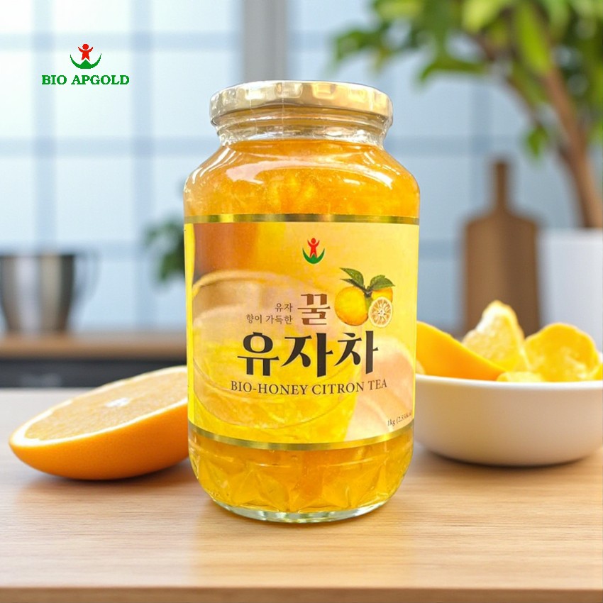 mật ong chanh vàng hàn quốc lọ 1kg