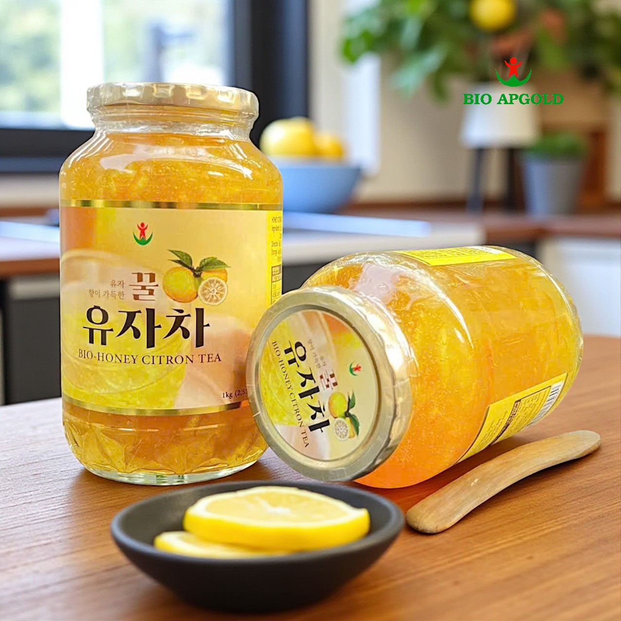 mật ong chanh hàn quốc lọ 1kg
