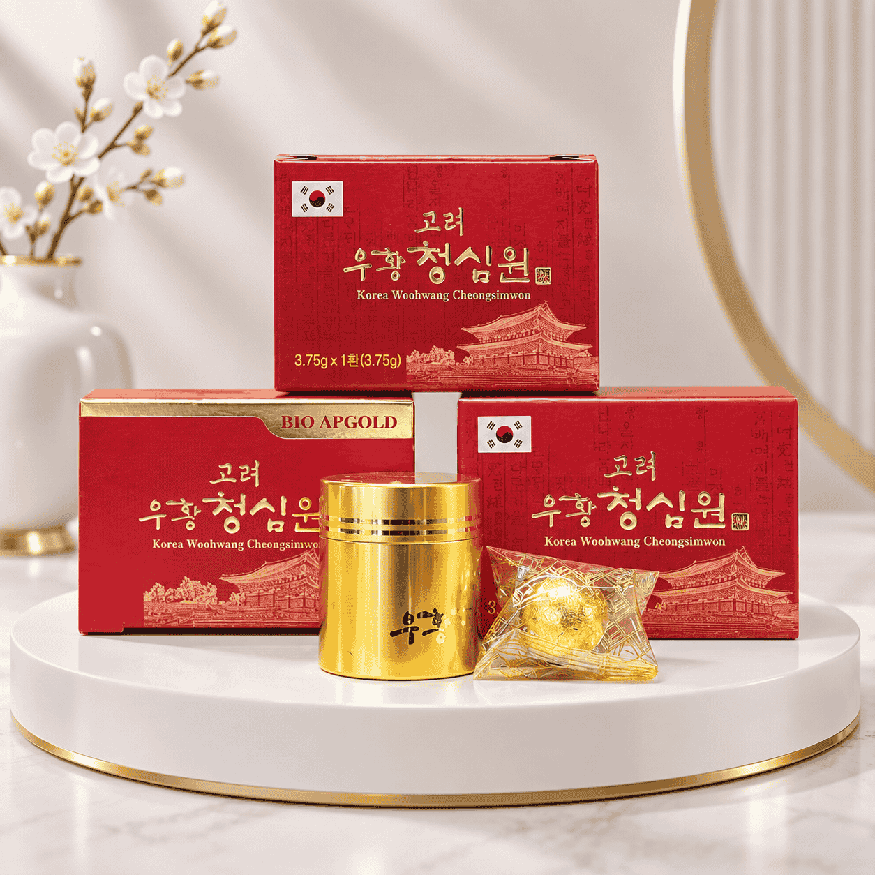 ngưu hoàng thanh tâm - Korea woohwang cheong simwon