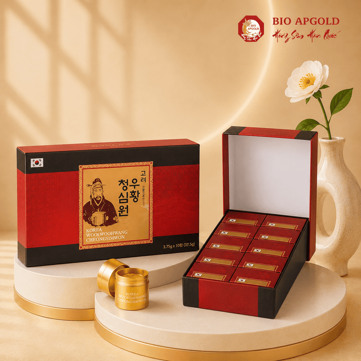 ngưu hoàng thanh tâm ông cụ - korea woohwang cheong simwon