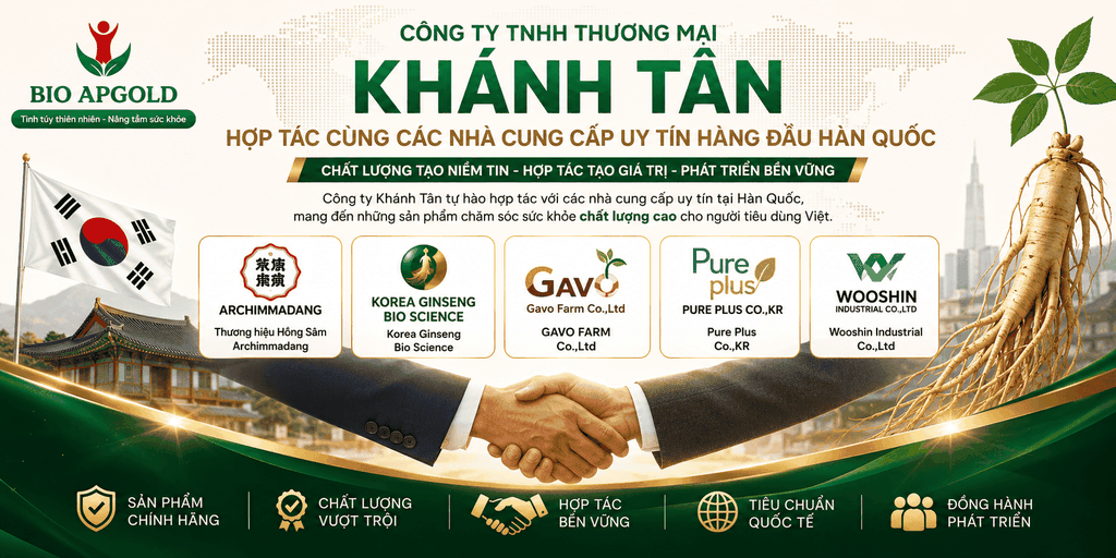 tuyển đại lý sâm hàn quốc