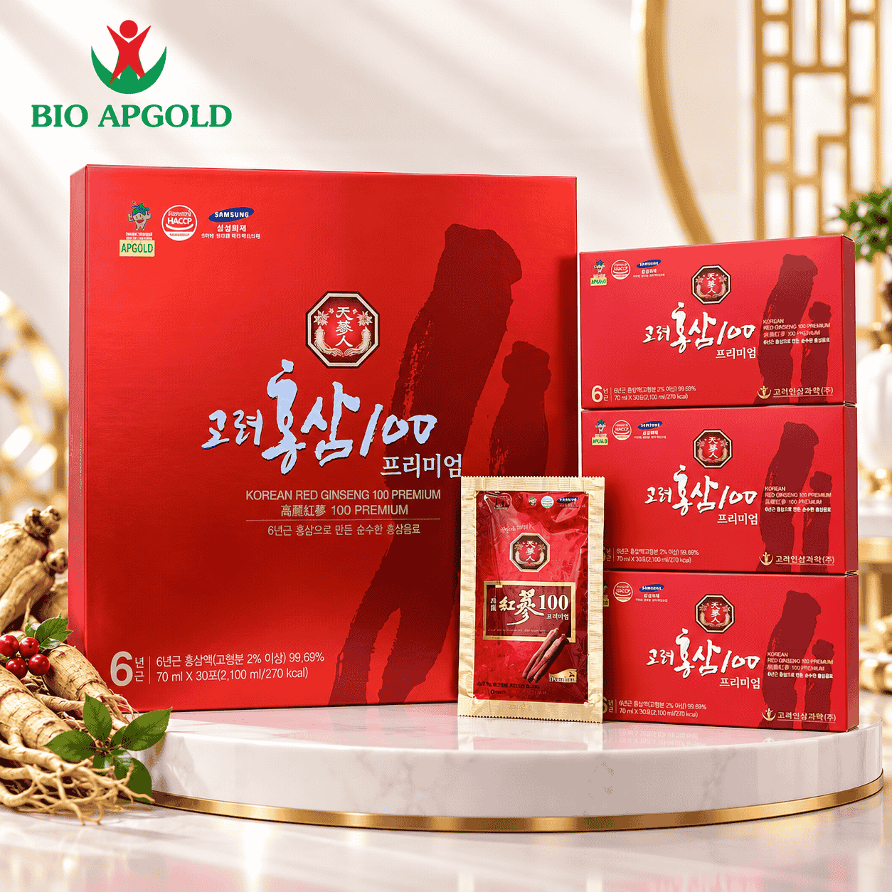nước hồng sâm nguyên chất 100
