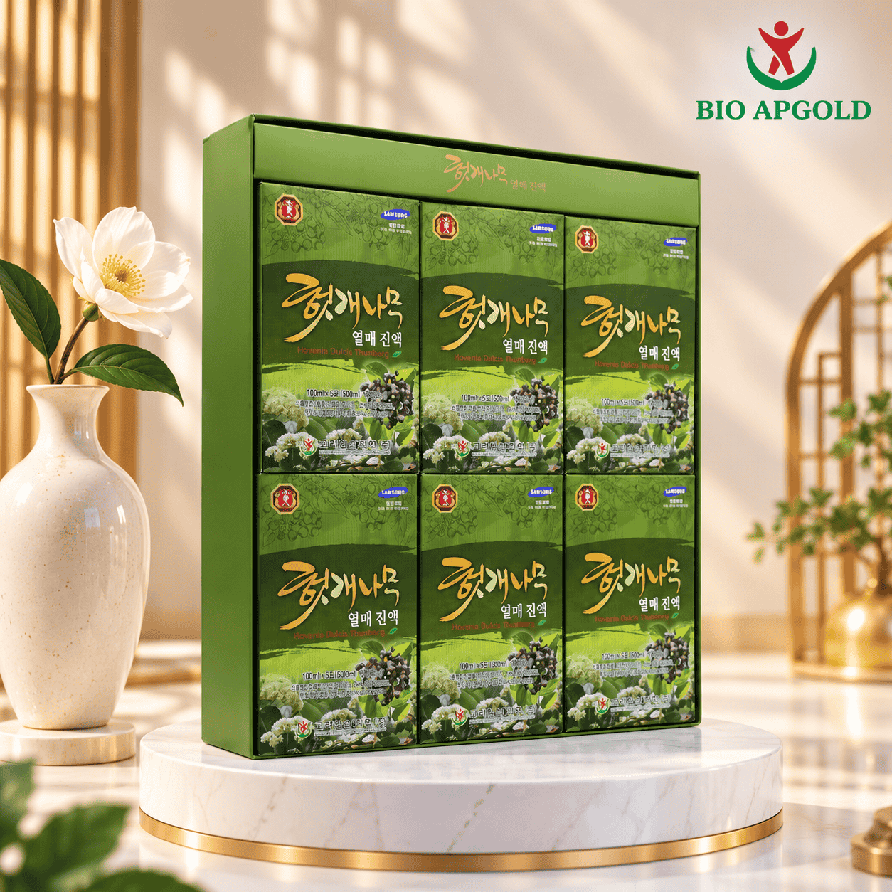 nước mát gan hàn quốc hộp 30 gói