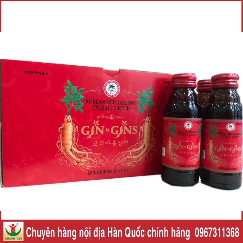 nước sâm chai 00ml gingins