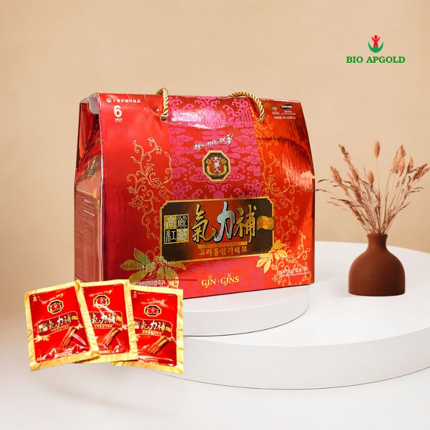 nước sâm gói uống liền hàn quốc
