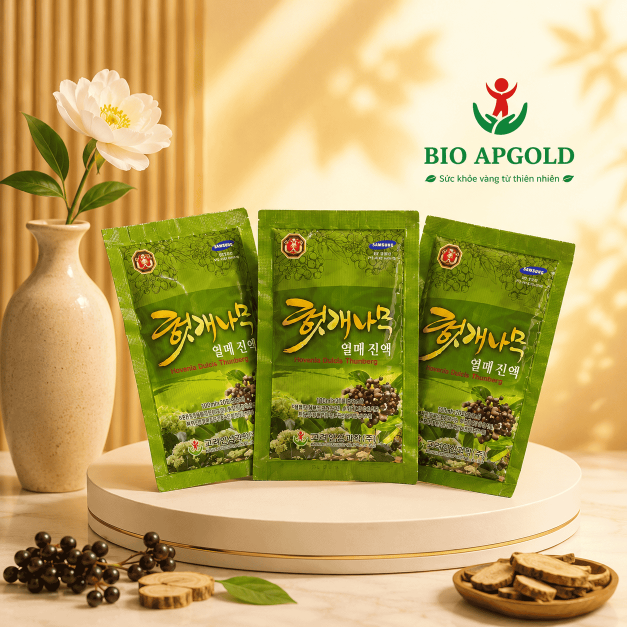 nước uống bổ gan giải độc hàn quốc