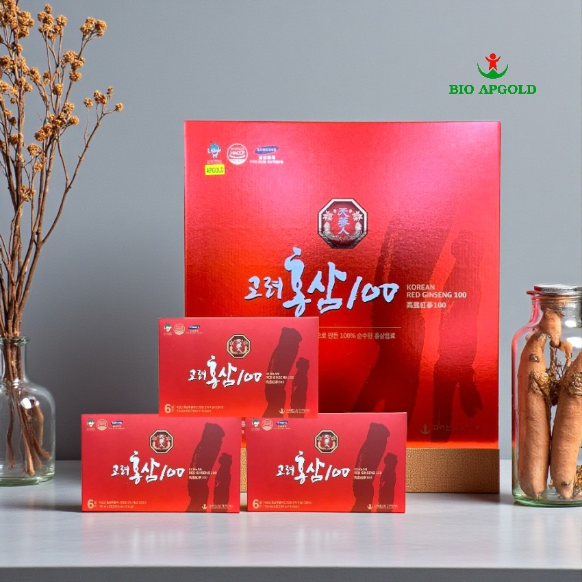 nước uống hồng sâm 6 năm tuooit dạng gói