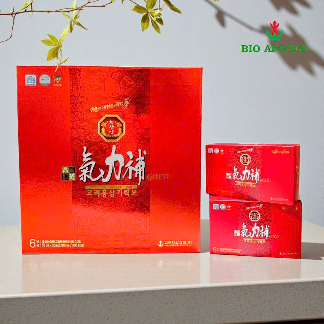 nước uống hồng sâm 6 năm tuổi 