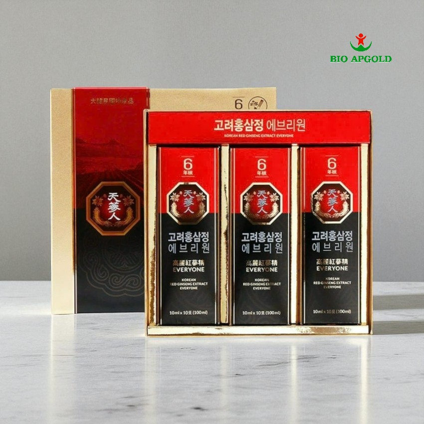 nước uống hồng sâm everyone hàn quốc hộp 30 gói
