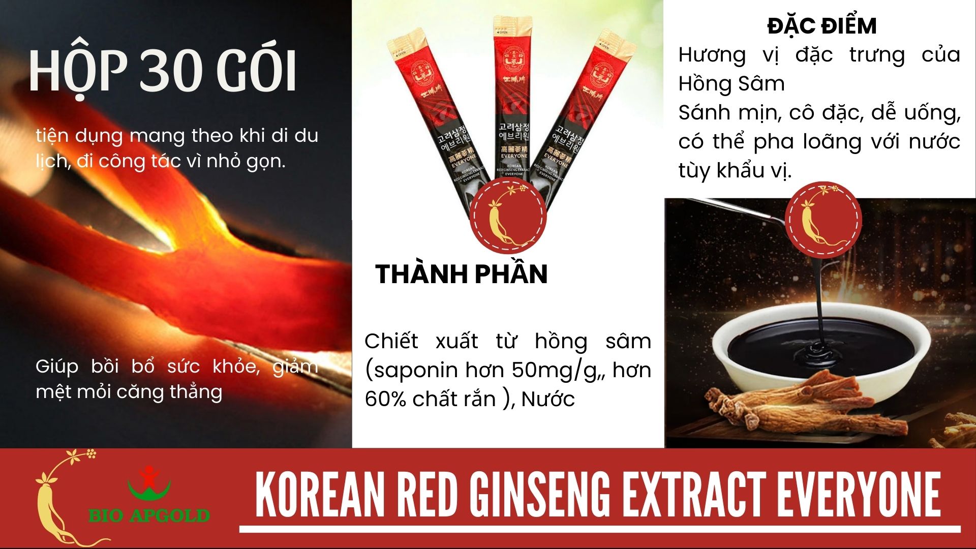 nước uống hồng sâm eveyone hàn quốc