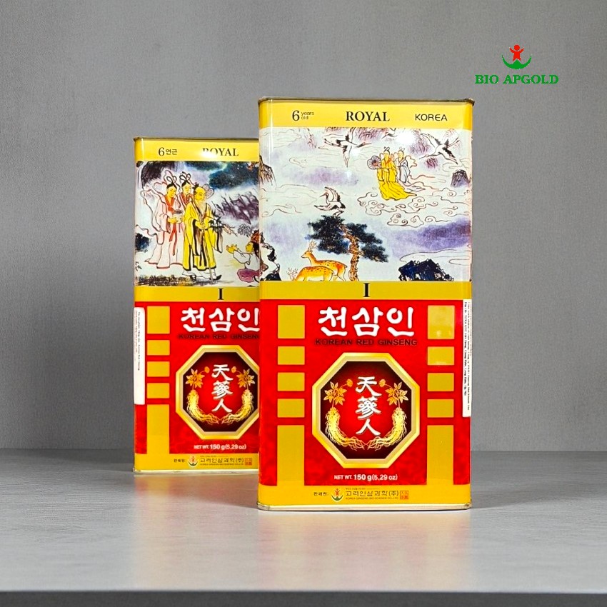 sâm củ khô hàn quốc hộp 150g