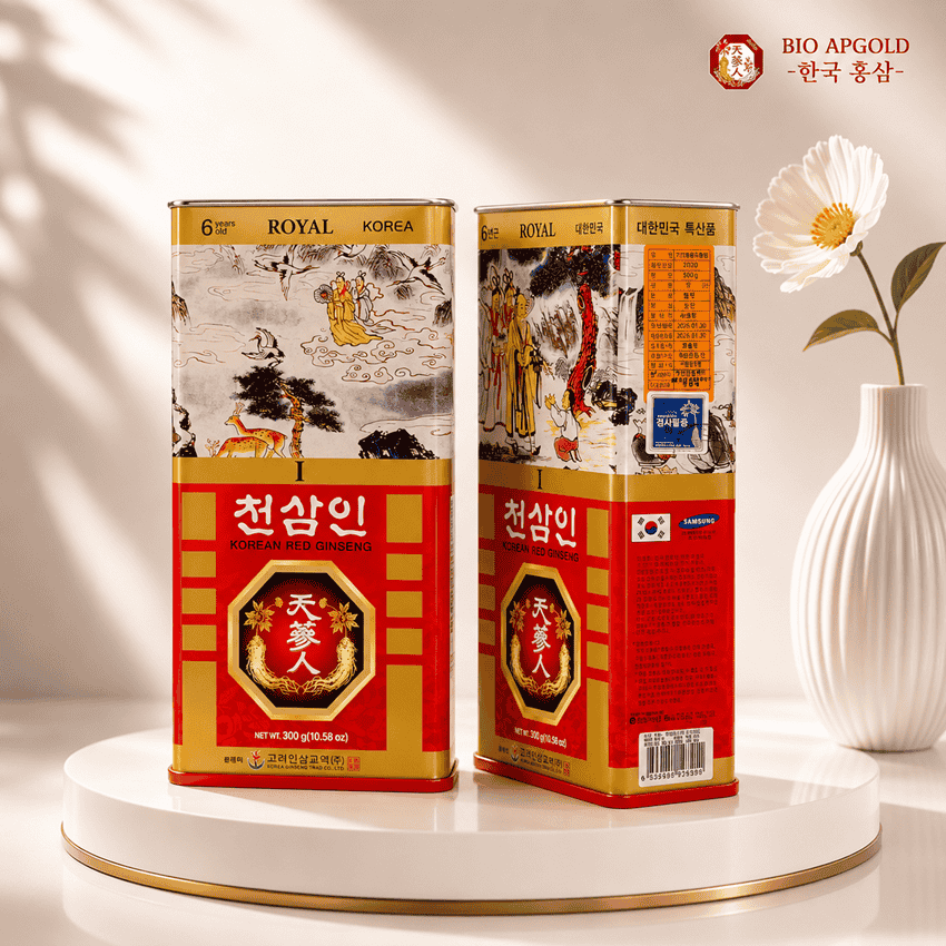 sâm củ khô hộp thiếc 300g 
