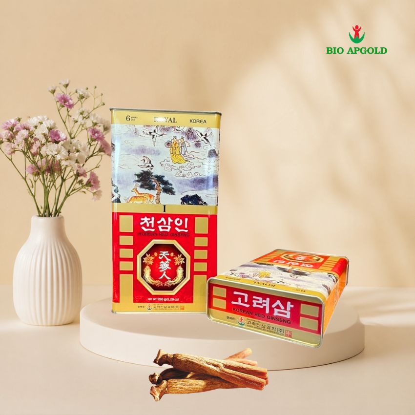 sâm củ khô hộp 150g wooshin hàn quốc