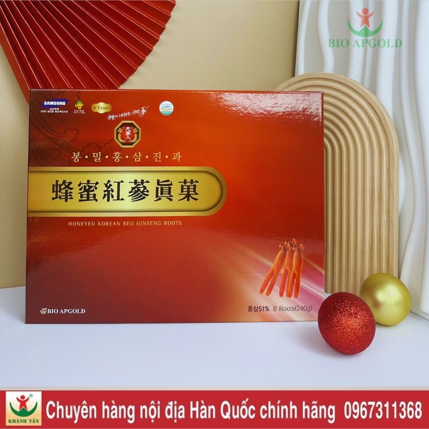 sâm củ mật ong bio apgold hàn quốc