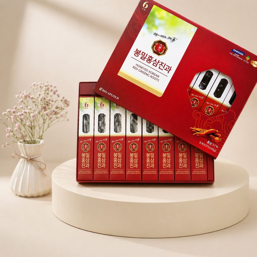 sâm củ tẩm mật ong chính hãng