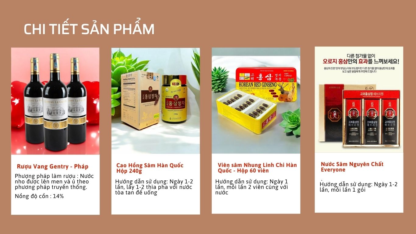 set quà tặng  nhân sâm hàn quốc