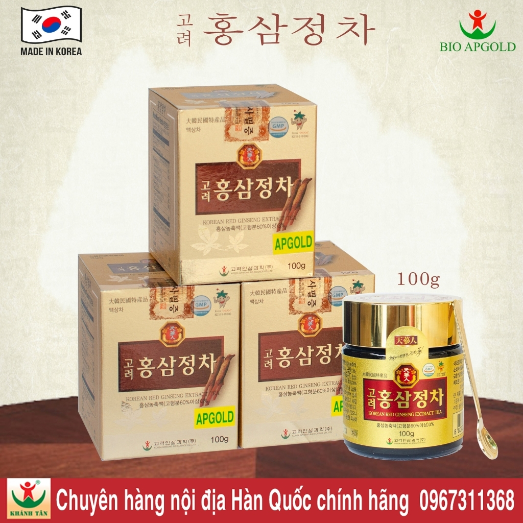 cao hồng sâm hàn quốc 100g/ lọ