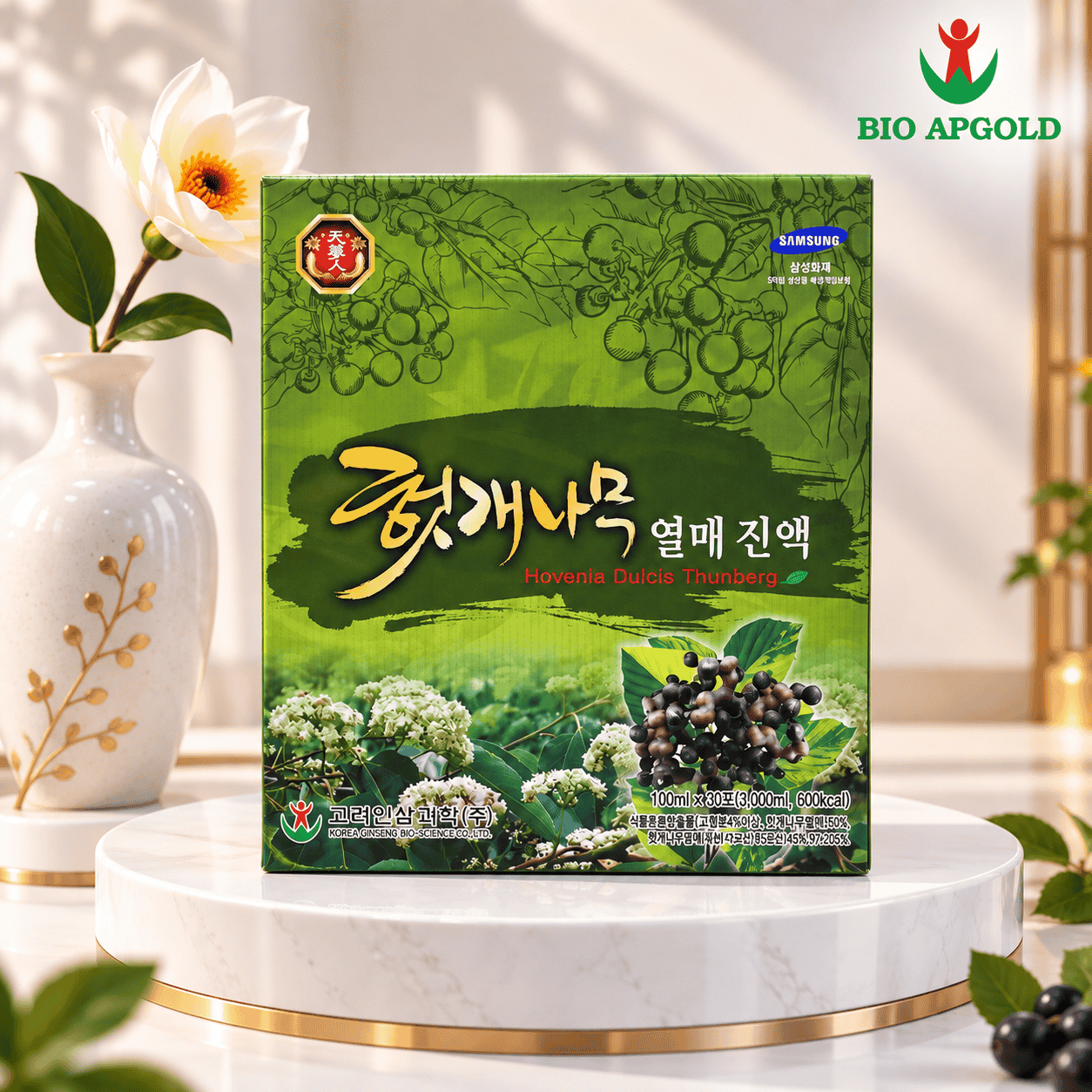 nước bổ gan hàn quốc hộp 30 gói - Bio Apgold