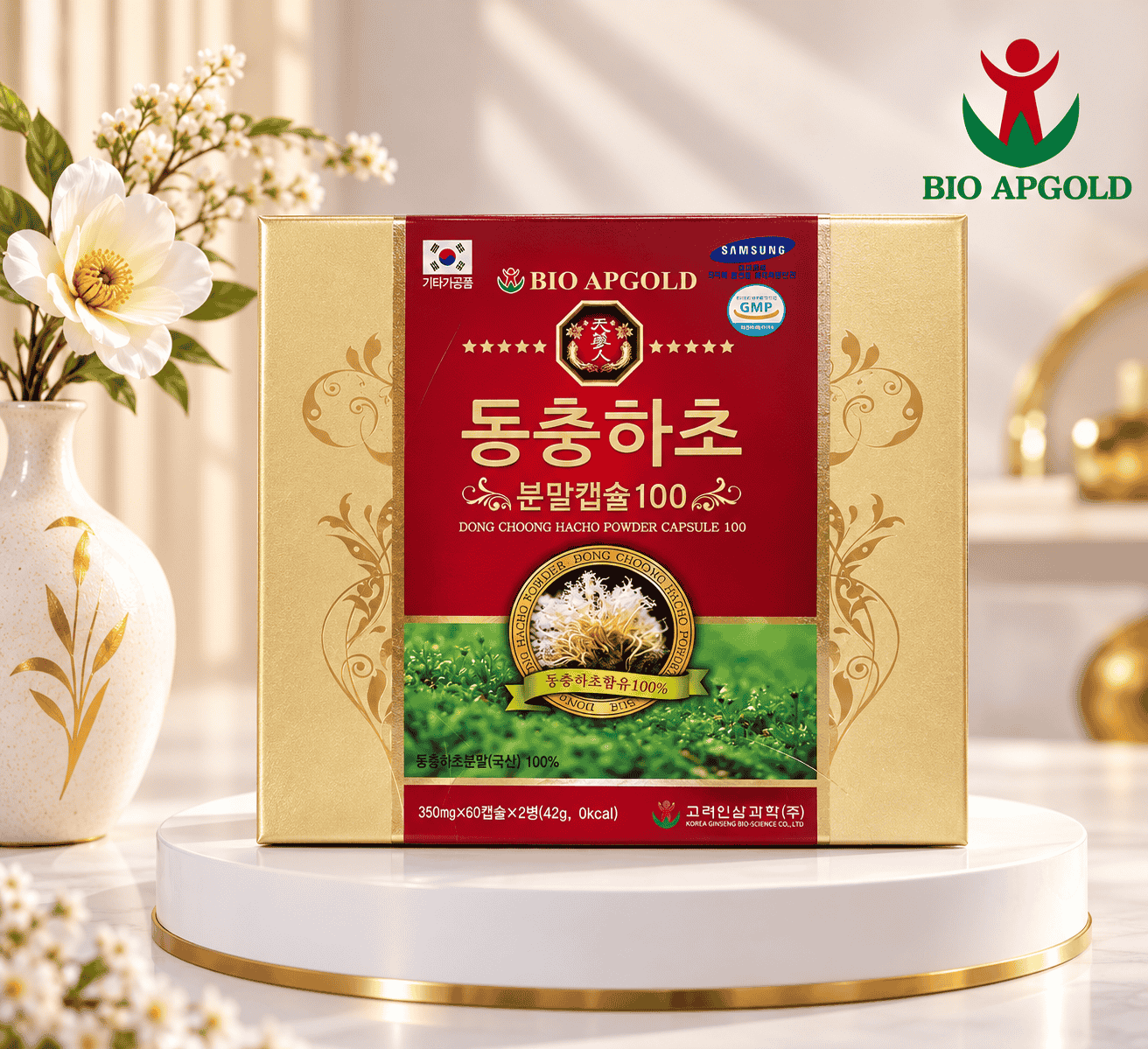 viên đông trùng hạ thảo hàn quốc 120 viên