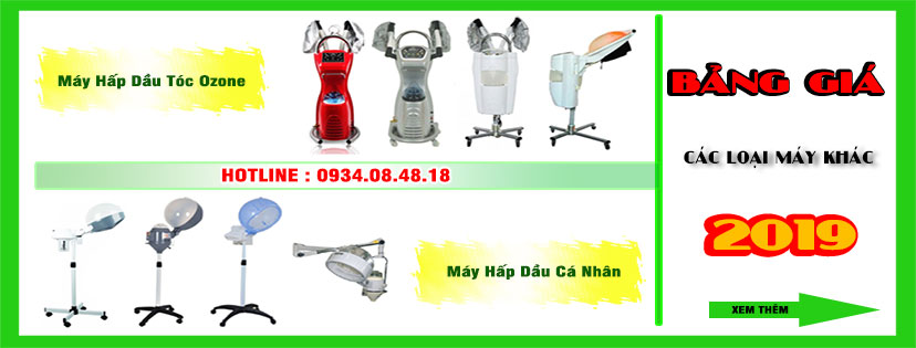 GIÁ MÁY HẤP DẦU DÙNG CHO SALON VÀ CÁ NHÂN TẠI NHÀ NĂM 2019