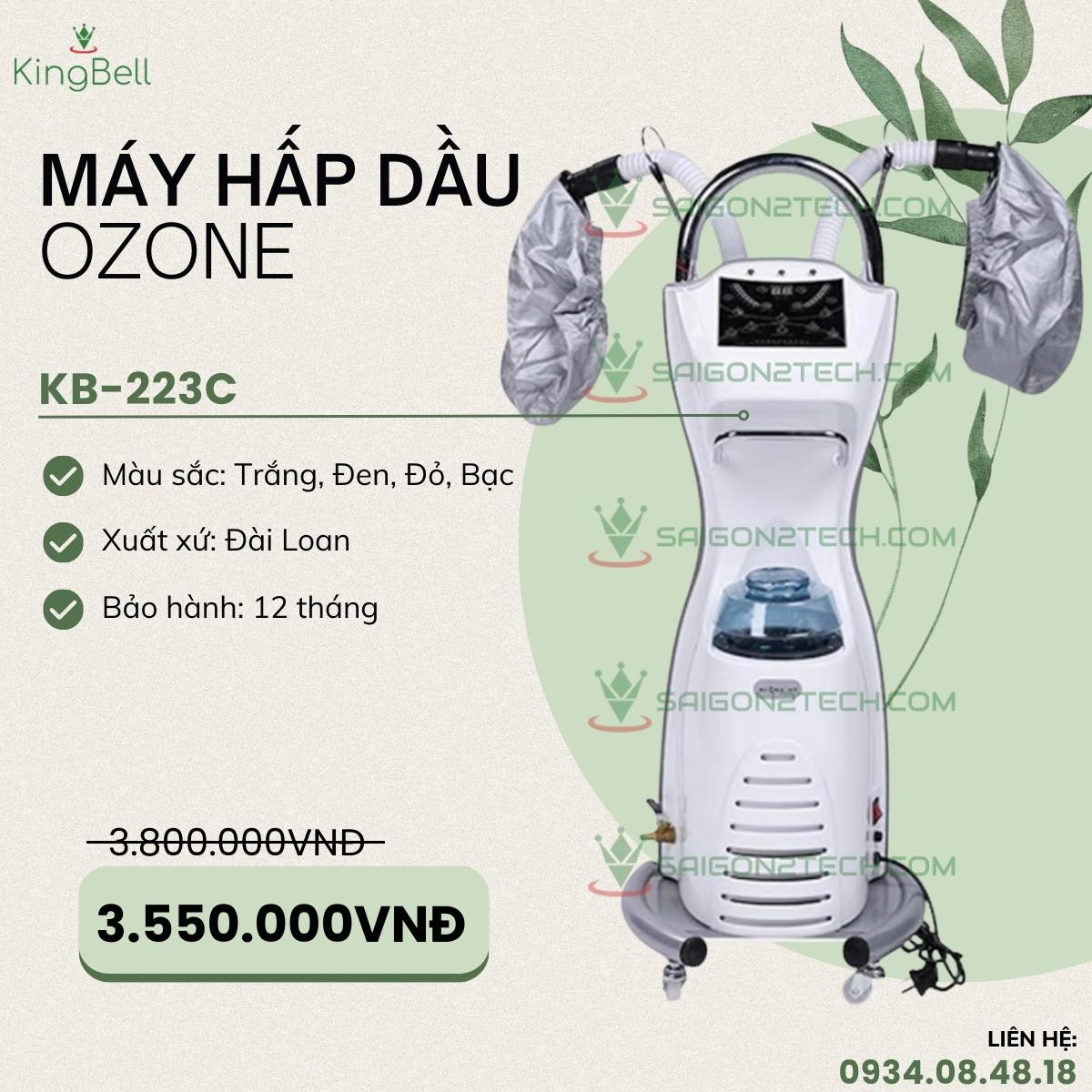 máy hấp dầu ozone 223C