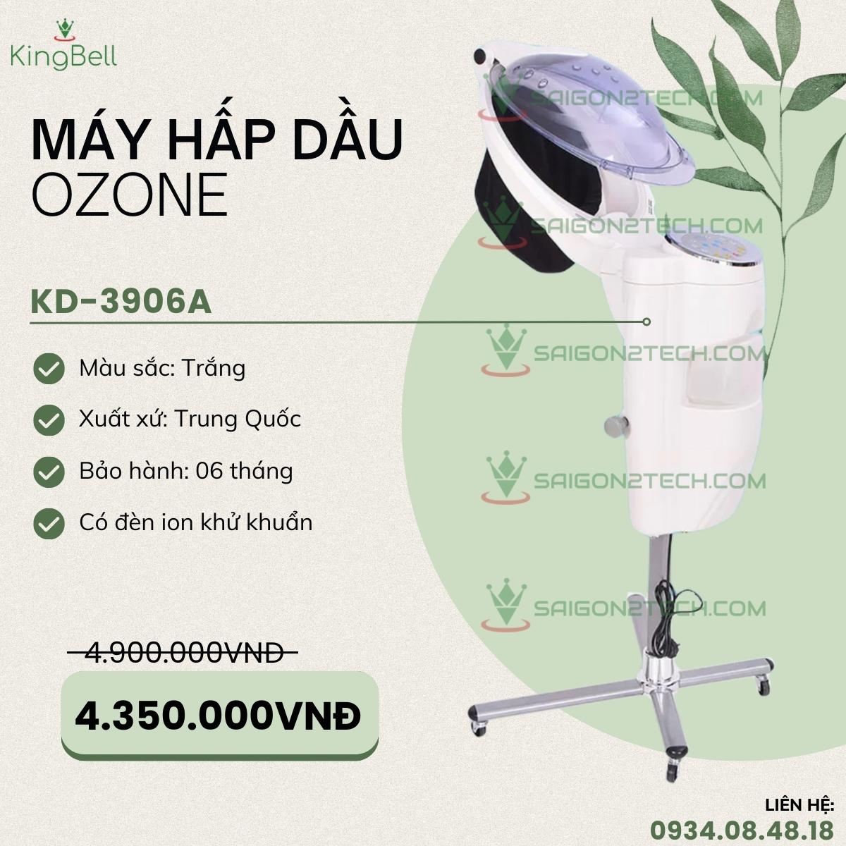 máy hấp dầu ozone 3906A