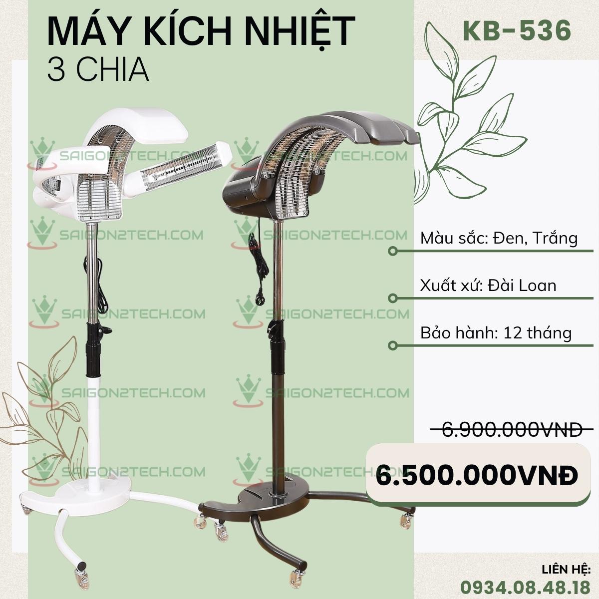 máy kích nhiệt 3 chia 