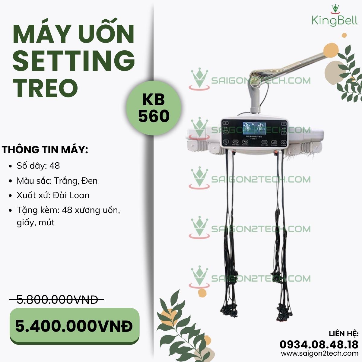 máy uốn setting 48 dây treo tường