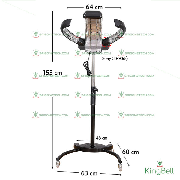 máy kích nhiệt 3 chia 536