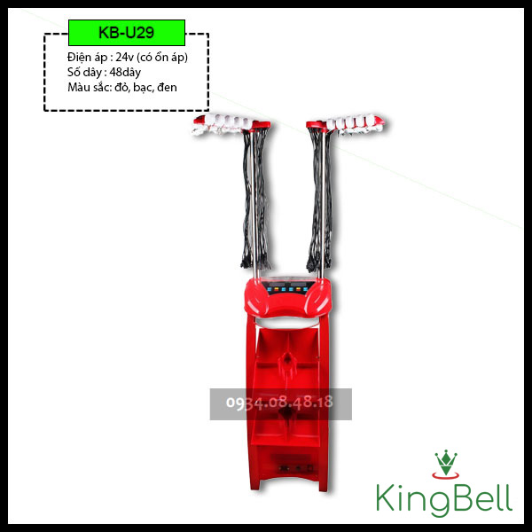 máy uốn tóc setting 2 màn hình kb-u29