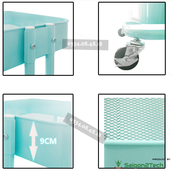 xe đẩy inox 095