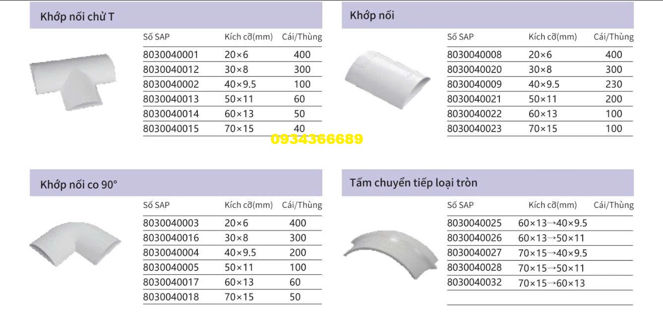 Phụ kiện ghen bán nguyệt Lesso