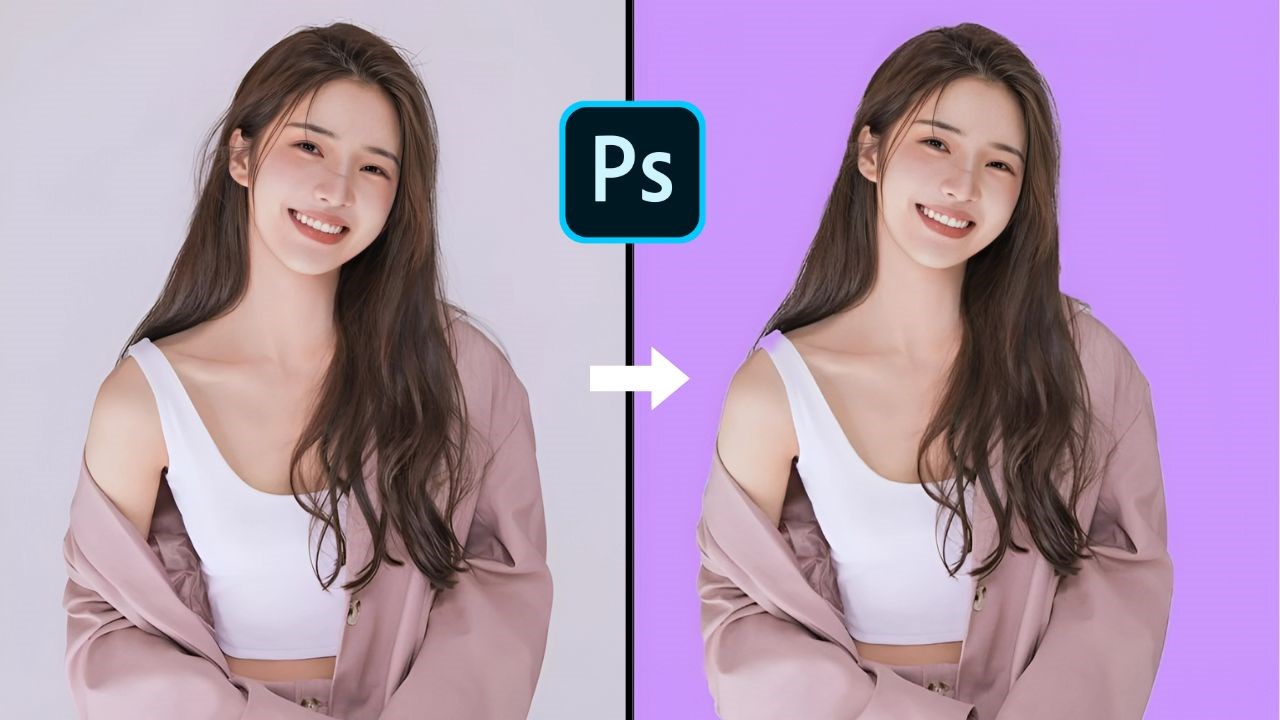 Hướng dẫn cách đổi màu phông nền trong Photoshop đơn giản nhất mà ai cũng làm được