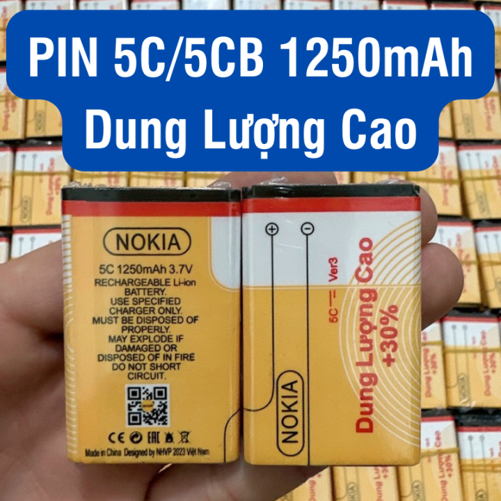 Pin Nokia 5c dung lượng cao +30% 50k