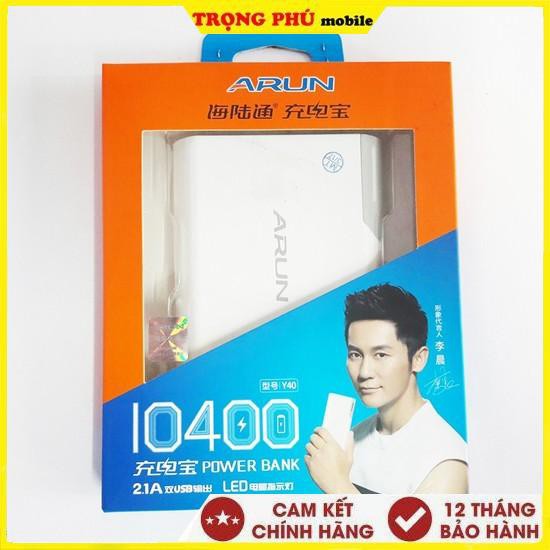 Pin Sạc dự phòng Arun dung lượng từ 10400mAh - Arun