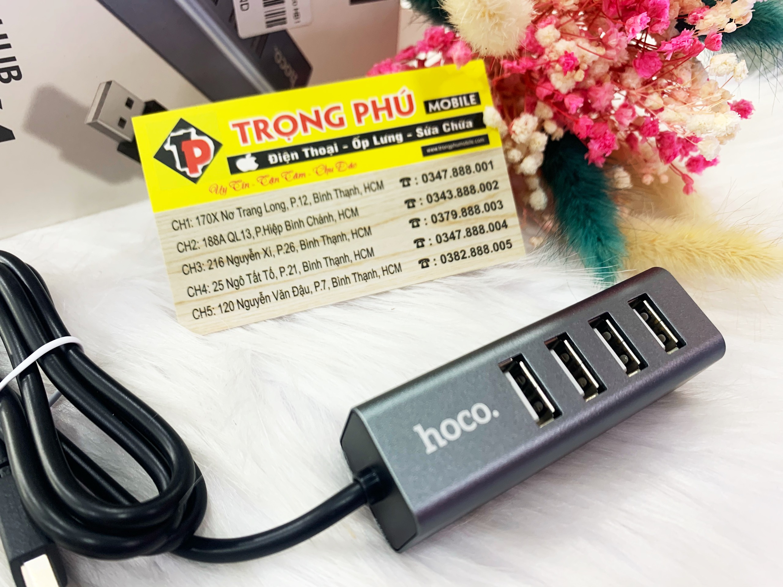 Hub chia 4 cổng usb Hoco HB1