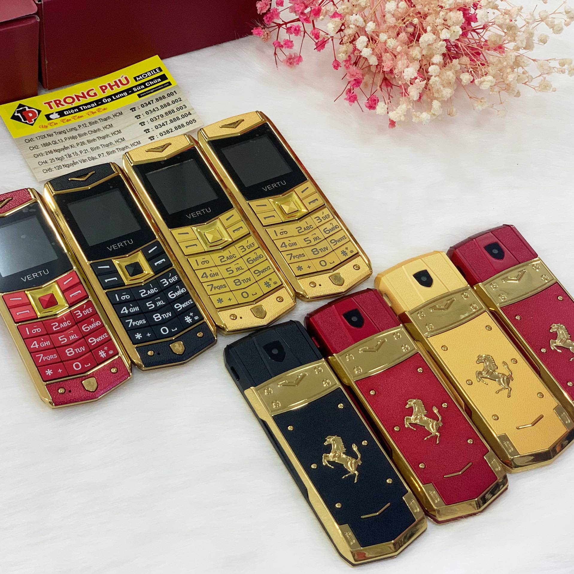 Điện thoại Vertu rep A8 (K7) kiểu dáng sanh trọng