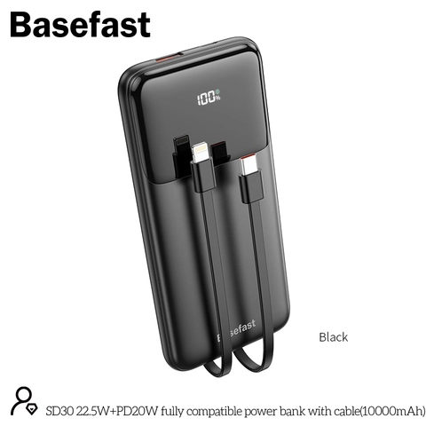 Sạc dự phòng 10000 mah - Basefast SD30