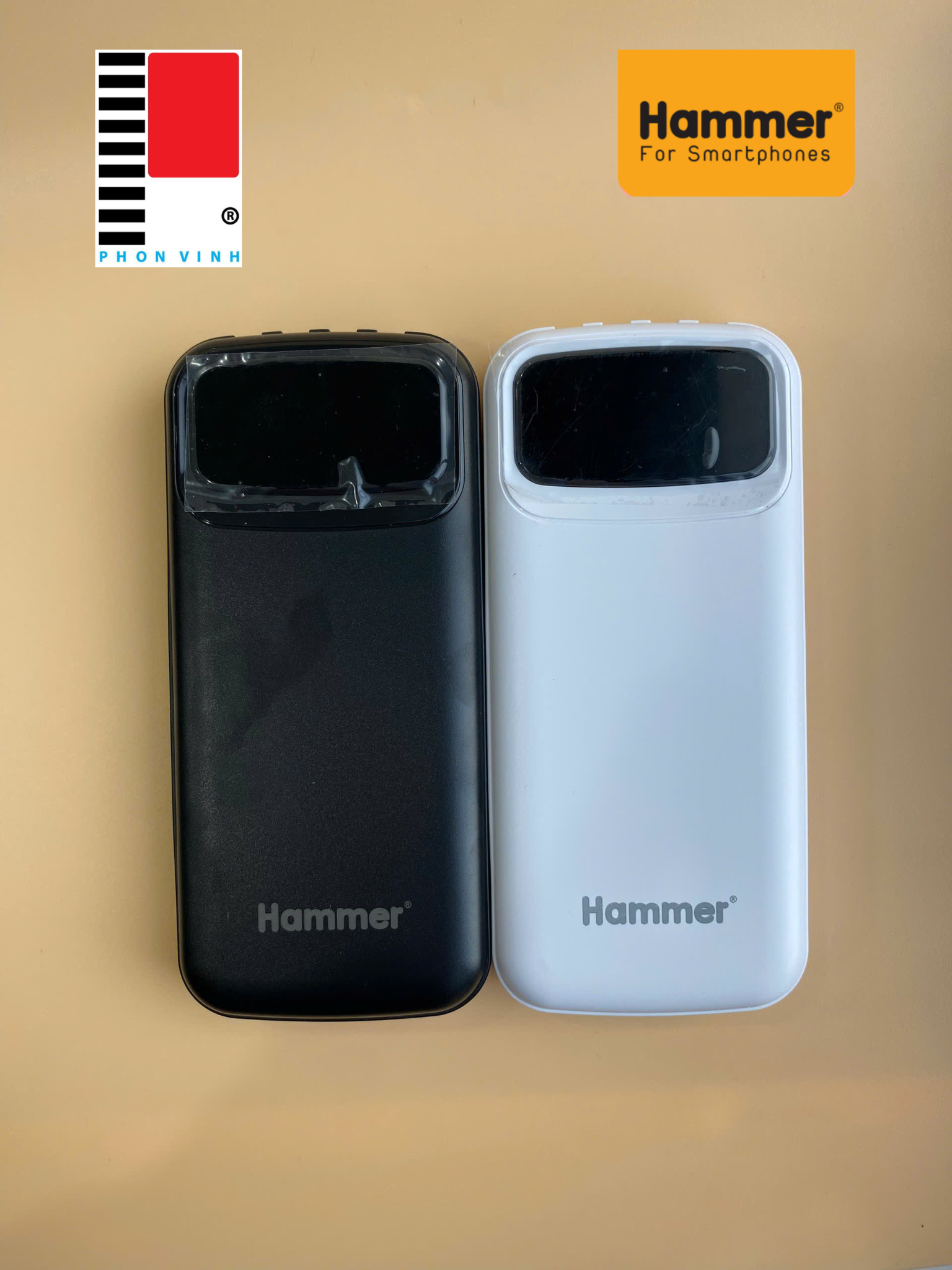 Sạc dự phòng Hammer H-PC01 10.000mah 22,5w kèm dây